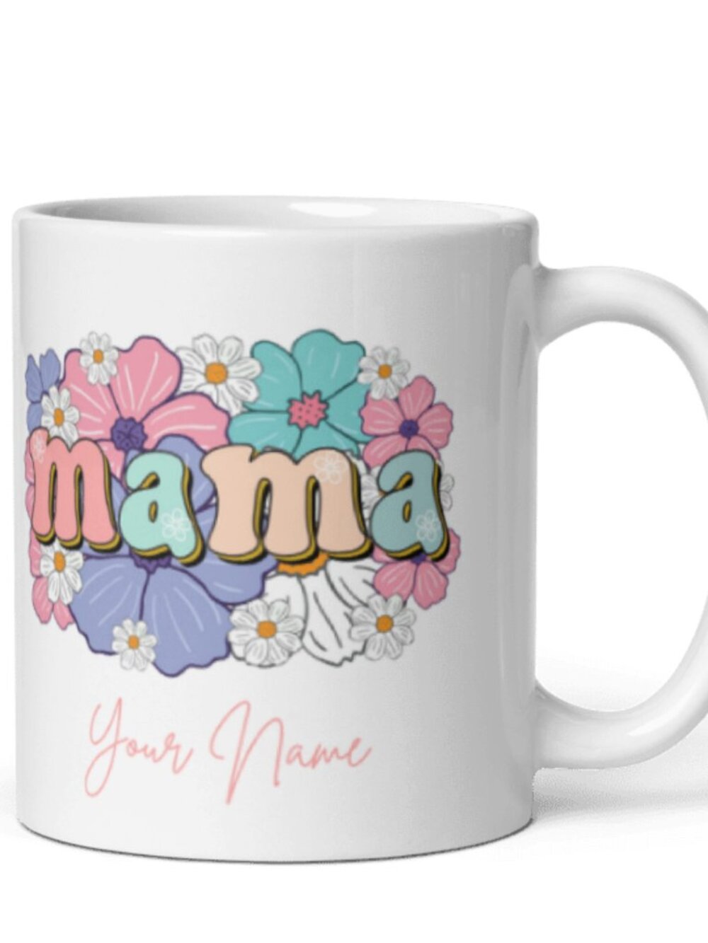Floral Mama 11oz mug